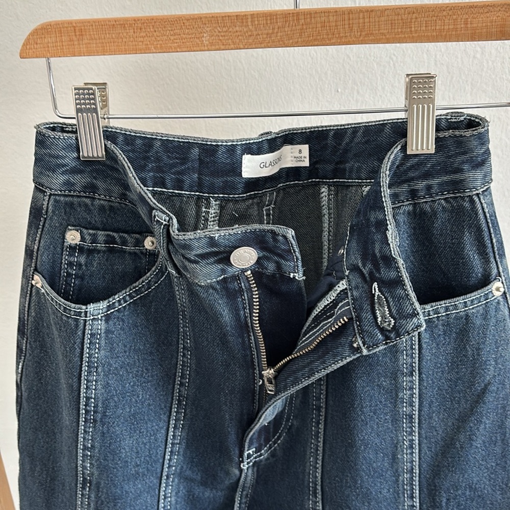 Glassons Chain-Stitched Statement Jeans - Picture 7 of 9
